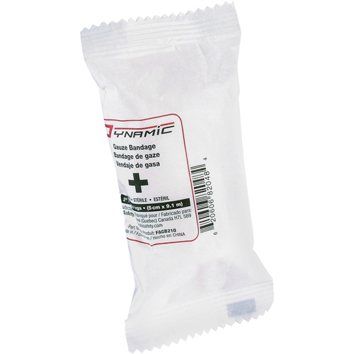 Dynamic Gauze Bandages, Roll, 30' L x 2" W, Sterile, Medical Device Class 1 Action Paper