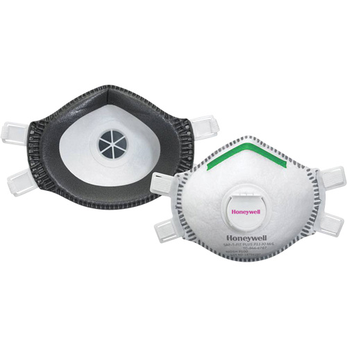 Saf-T-Fit&reg; Plus P1130 Particulate Respirator, P100, NIOSH Certified, Medium/Large Action Paper