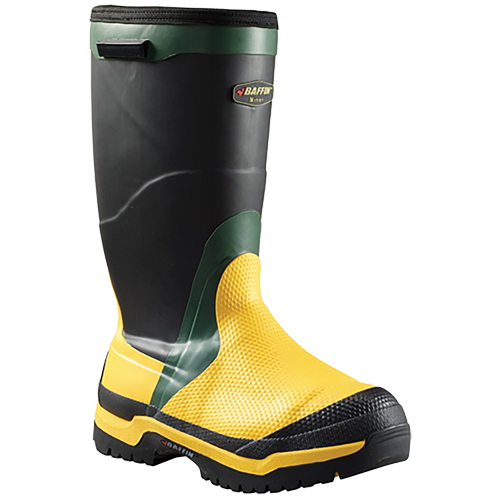 Miner Boots, Rubber, Steel Toe, Size 5 Action Paper