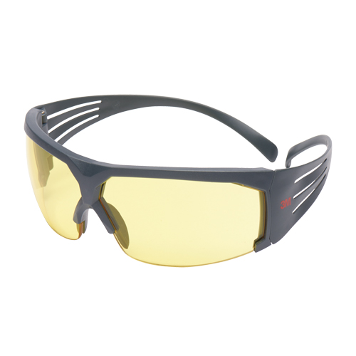 SecureFit 600 Series Safety Glasses, Amber Lens, Anti-Fog, ANSI Z87+/Meets/Exceeds CSA Z94.3 Action Paper