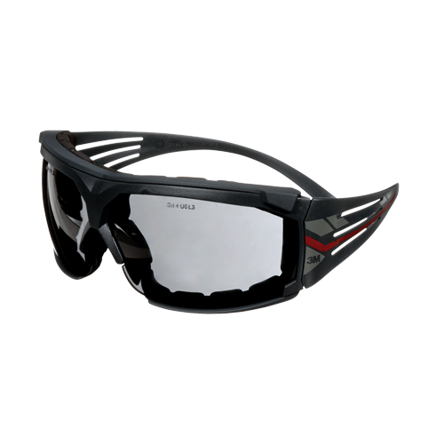 SecureFit 600 Series Safety Glasses with Gasket, Grey Lens, Anti-Fog, ANSI Z87+/Meets/Exceeds CSA Z94.3 Action Paper