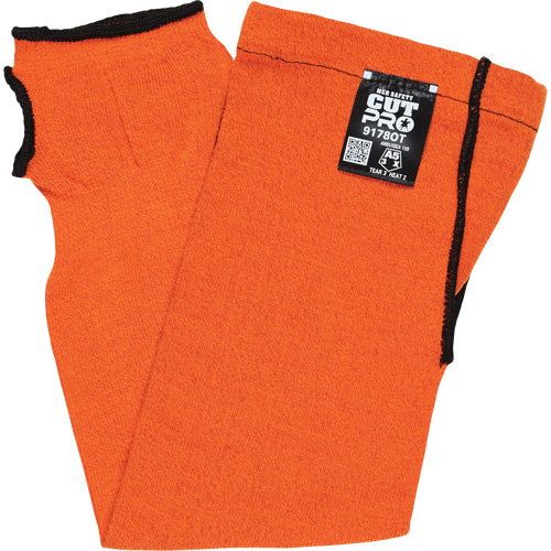 Memphis&reg; Sleeves, Kevlar&reg;, 18", ASTM ANSI Level A5, Orange Action Paper