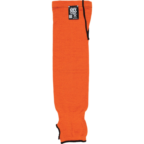 Memphis&reg; Sleeves, Kevlar&reg;, 18", ASTM ANSI Level A5, Orange Action Paper