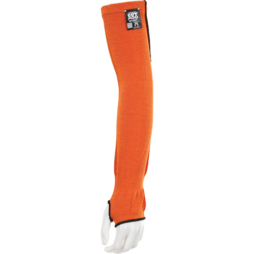 Memphis&reg; Sleeves, Kevlar&reg;, 18", ASTM ANSI Level A5, Orange Action Paper