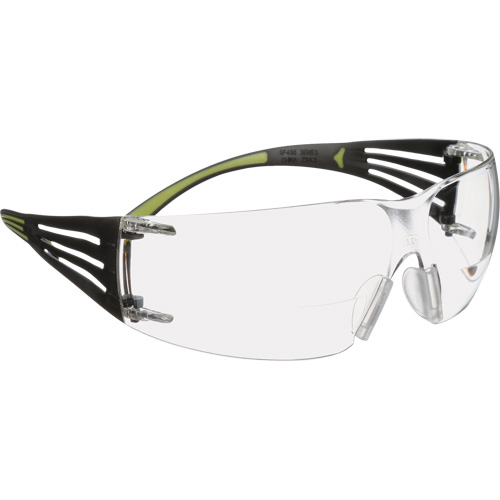 SecureFit 400 Series Reader Safety Glasses, Anti-Fog, Clear, 1.5 Diopter Action Paper