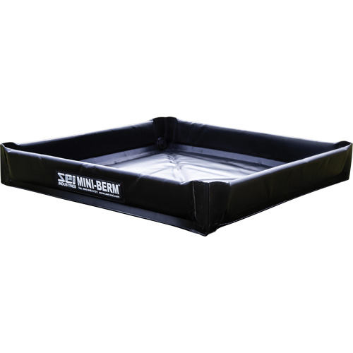 30oz Chem-Shield Mini Berm, 9 US gal. Capacity, 2' W x 2' L x 4" H Action Paper