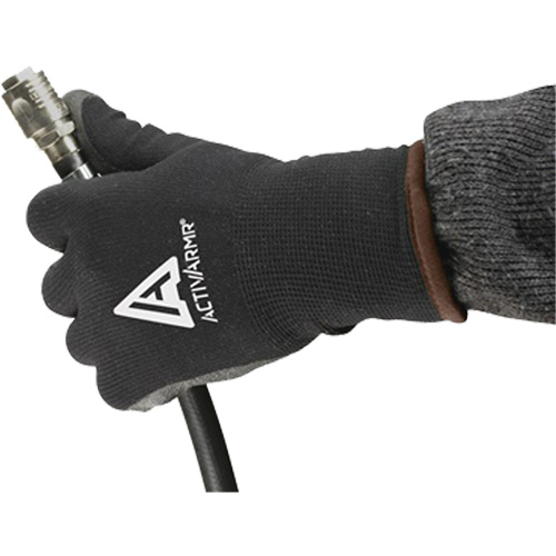 ActivArmr&reg; 97-631 Medium-Duty Thermal Gloves, 7/Small, Foam PVC Coating, 10 Gauge, Nylon Shell Action Paper