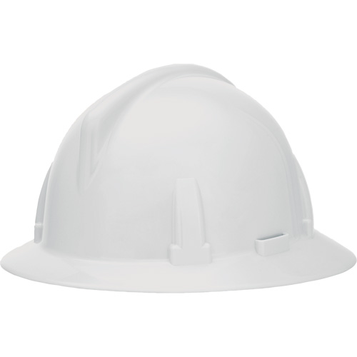 Full Brim Hardhat, Meets CSA Type 1, Ratchet Suspension, Non-Vented Action Paper