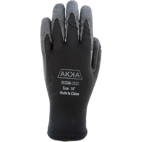 Cold-Resistant Gloves, 7/Small, Rubber Latex Coating, 13 Gauge, Polyester Shell Action Paper