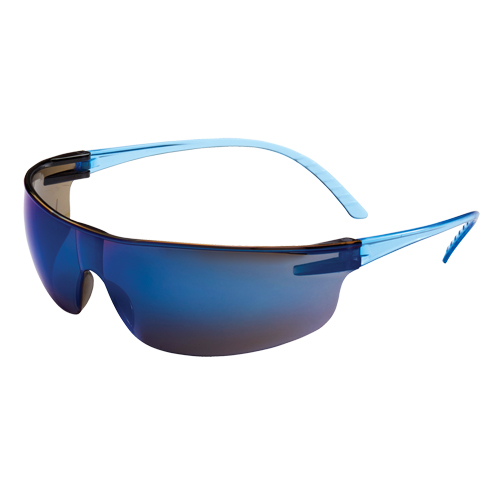 Lunettes de s&eacute;curit&eacute; Uvex s&eacute;rie SVP 200, Lentille Bleu/Miroir, Anti-&eacute;gratignures, ANSI Z87+/R&eacute;pond ou surpasse la norme CSA Z94.3 Action Paper