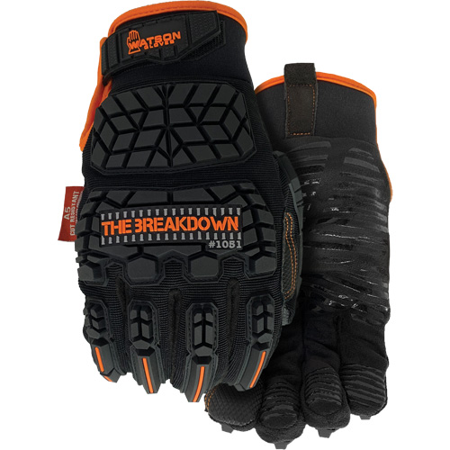 1051 The Breakdown Gloves, Size Small, PVC Coated, Cutshield Shell, ASTM ANSI Level A5/EN 388 Level E Action Paper