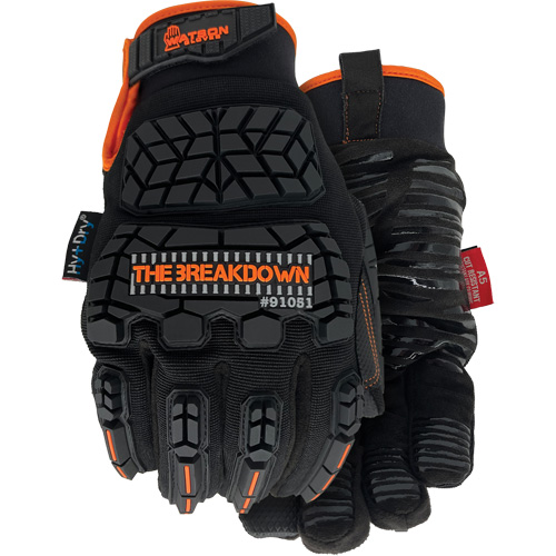 91051 The Breakdown Gloves, Size Medium, PVC Coated, Cutshield Shell, ANSI/ISEA 105 Level 4 Action Paper