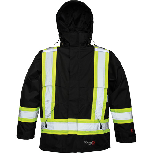 Journeyman Jacket, Polyester/Polyurethane, Black, Small Action Paper