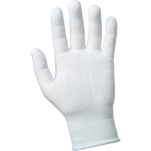 KleenGuard G35 Inspection Gloves, Nylon, Knit Wrist Cuff, X-Small Action Paper