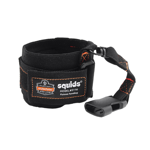 Squids&reg; 3116 Pull-On Wrist Lanyard with Buckle Action Paper