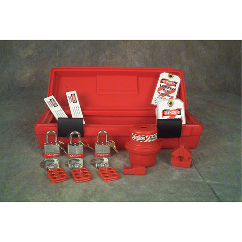 Standard Lockout Kit, Electrical Kit, 3 Components Action Paper