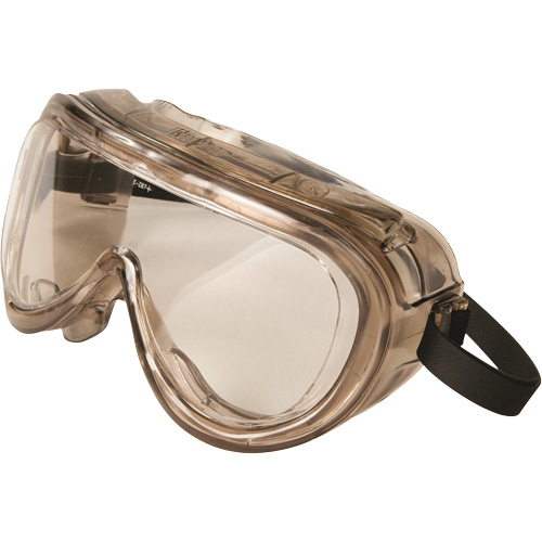 160 Series 2-59 Safety Goggles, Clear Lens, Anti-Fog, Indirect Vent Action Paper