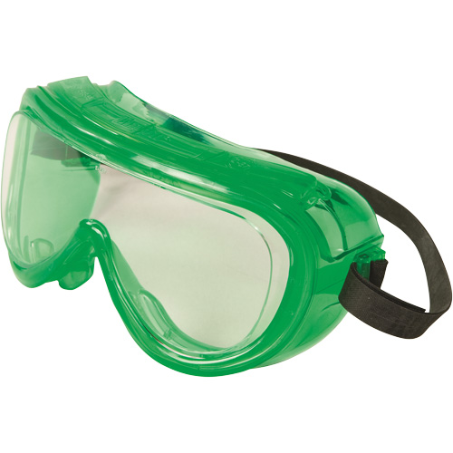 160 Series 2-51 Safety Goggles, Clear Lens, Anti-Fog, Indirect Vent Action Paper