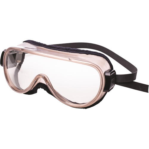 500 Series 503RC Safety Goggles, Clear Lens, Anti-Fog, Indirect Vent Action Paper