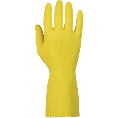 Gants ChemStop, Taille Petit/7, 12" lo, Latex, Doublure en Ouat&eacute;e, 12 mils Action Paper