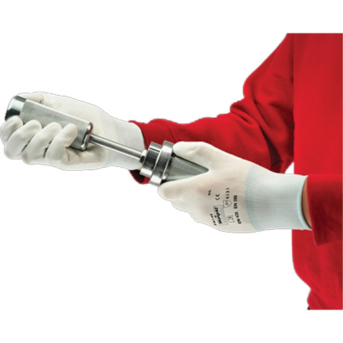 PX140 Coated Gloves, 6/X-Small, Polyurethane Coating, 15 Gauge, Nylon Shell Action Paper