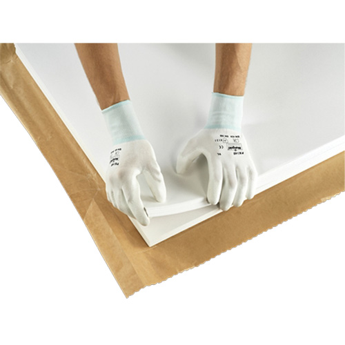 PX140 Coated Gloves, 6/X-Small, Polyurethane Coating, 15 Gauge, Nylon Shell Action Paper