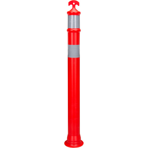 Hi-Visibility T-Top Delineator Post, 42" H, Orange Action Paper