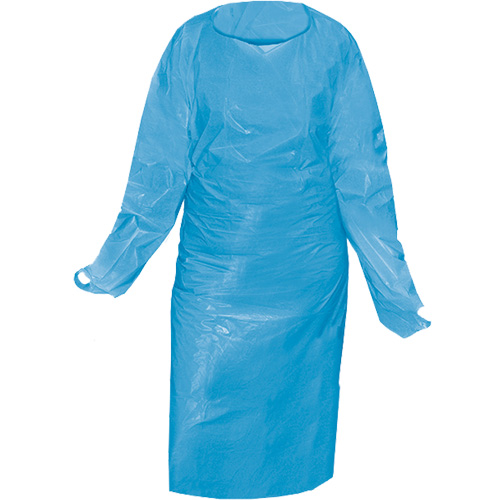 CoverMe Gowns, One Size, Blue, Polypropylene Action Paper