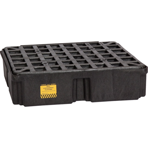 Plateforme de d&eacute;versement modulaire, Capacit&eacute; de d&eacute;versement 15 gal. US, 26" x 26,25" x 6,5" Action Paper
