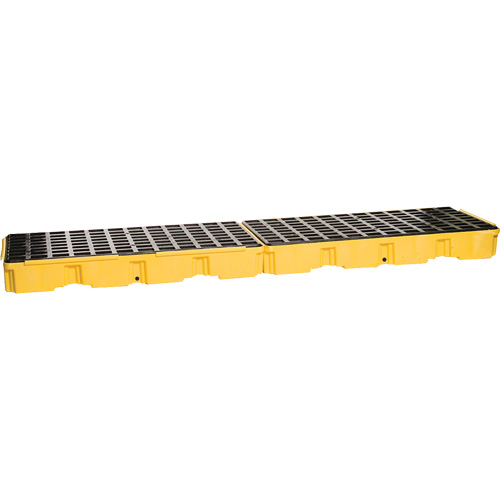 Modular Spill Platform, 60.5 US gal. Spill Capacity, 26.5" x 103.5" x 6.5" Action Paper
