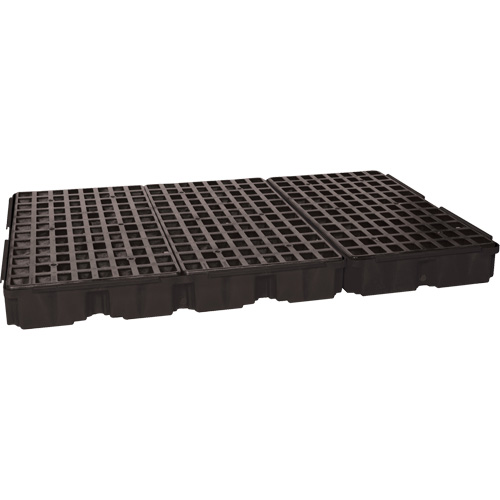Modular Spill Platform, 88 US gal. Spill Capacity, 51.5" x 78.25" x 6.5" Action Paper