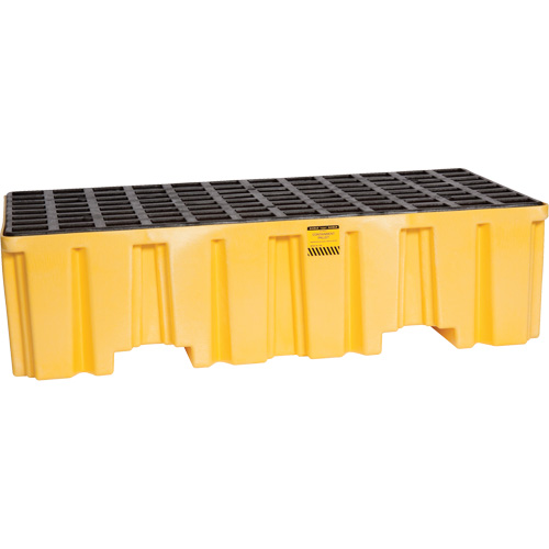 Spill Containment Pallet, 66 US gal. Spill Capacity, 26.25" x 51" x 13.75" Action Paper