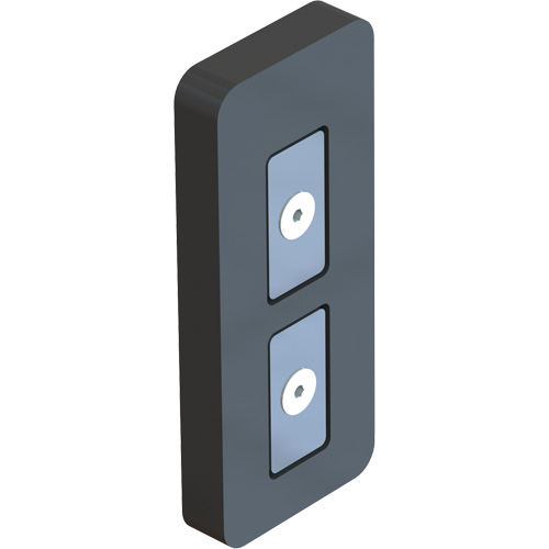 PLUS Head Belt/Ribbon Magnetic End Attachment, Black Action Paper