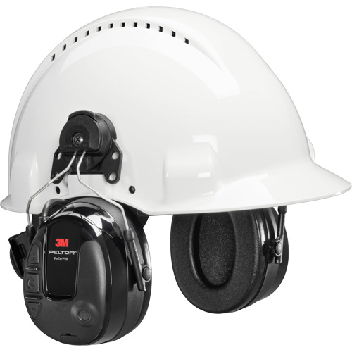 Casque d'&eacute;coute ProTac III, Style Fixation pour casque, 23 dB Action Paper