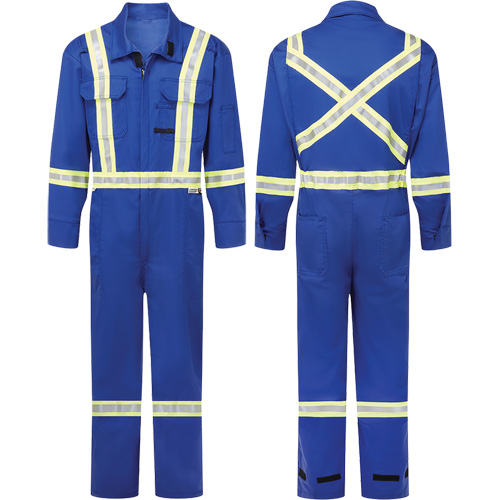 Combinaisons ignifuges 7 oz Avenger, Taille 38 (grand taille), Bleu royal Action Paper