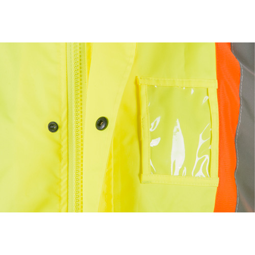 V&ecirc;tements imperm&eacute;ables RZ1000, Polyester, Petit, Jaune lime haute visibilit&eacute; Action Paper