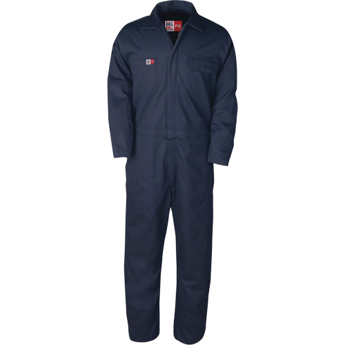 Westex UltraSoft&reg; Unlined Coveralls, Size 38 (Tall), Navy Blue, 12.4 cal/cm2 Action Paper