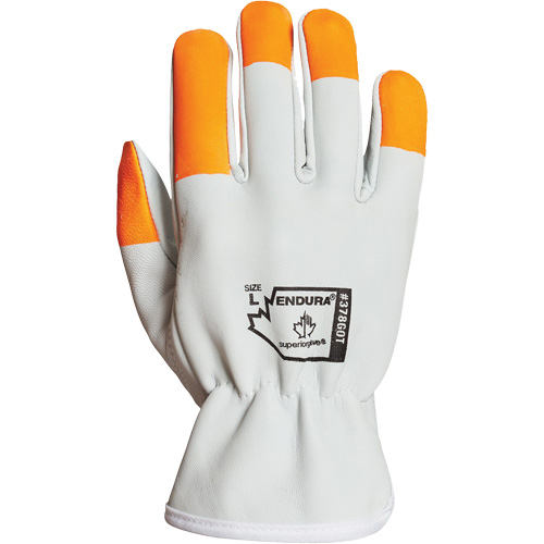 Gants de conducteur Endura, T-petit, Paume en Cuir fleur de ch&egrave;vre Action Paper