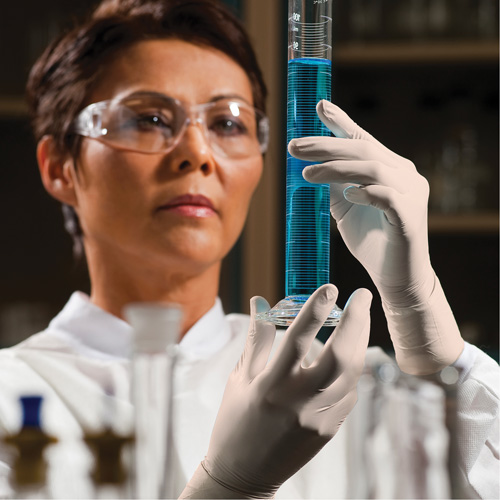 Kimtech XTRA-PFE Medical Gloves, X-Large, Latex, 6-mil, Powder-Free, White, Class 2 Action Paper