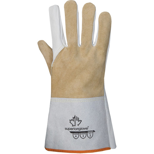 Gants de soudage &agrave; l'arc TIG Endura, Cuir fleur de cheval, Taille Petit Action Paper