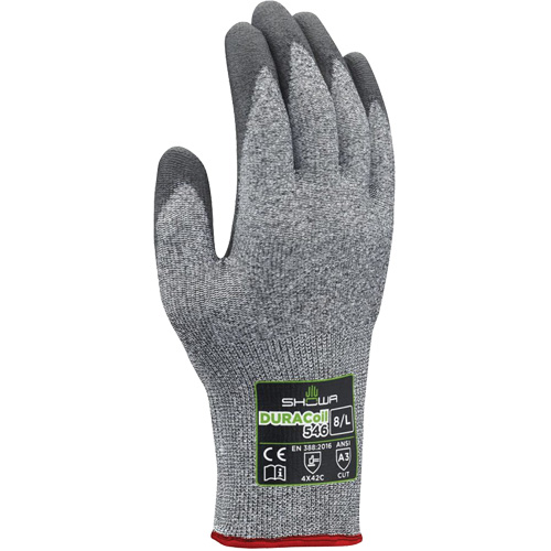 Gants r&eacute;sistants aux coupures 546, Taille 6/Petit, Calibre 13, Rev&ecirc;tement Polyur&eacute;thane, Enveloppe en PEHP, ANSI/ISEA 105 niveau 3/EN 388 niveau C Action Paper