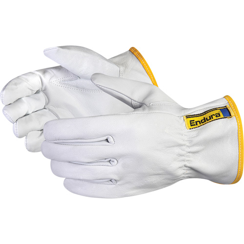 Gants de conducteur Endura, Petit, Paume en Cuir fleur de ch&egrave;vre Action Paper