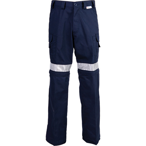 Pantalon haute visibilit&eacute;, Poly-coton, 36, Bleu marine Action Paper