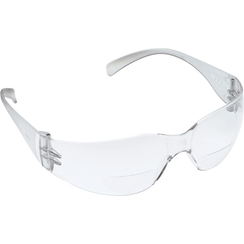 Virtua Reader Safety Glasses, Anti-Fog, Clear, 2.5 Diopter Action Paper