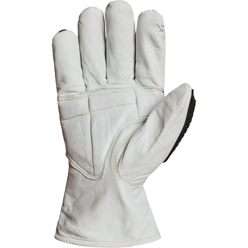 Endura&reg; 378GKGVBE Cut & Impact Resistant Gloves, Small, Goatskin Palm, Driver Cuff Action Paper