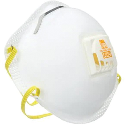 Respirateur contre les particules 8511, N95, Certifi&eacute; NIOSH Action Paper