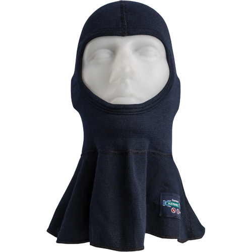 Cagoule de protection contre les intemp&eacute;ries ignifuge, Bleu marin, Kermel/Lenzing Action Paper