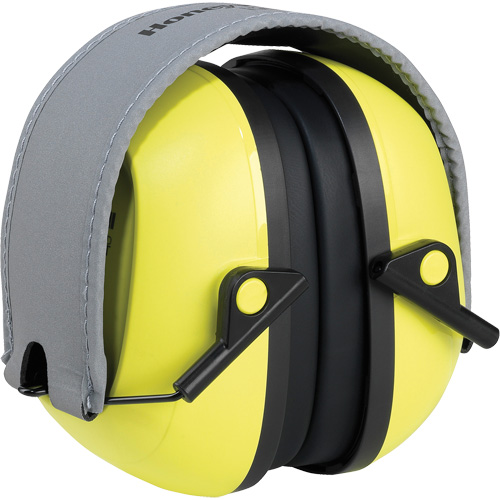 Cache-oreilles passifs VeriShield s&eacute;rie 100 de Howard Leight, Bandeau repliable, 27 NRR dB Action Paper