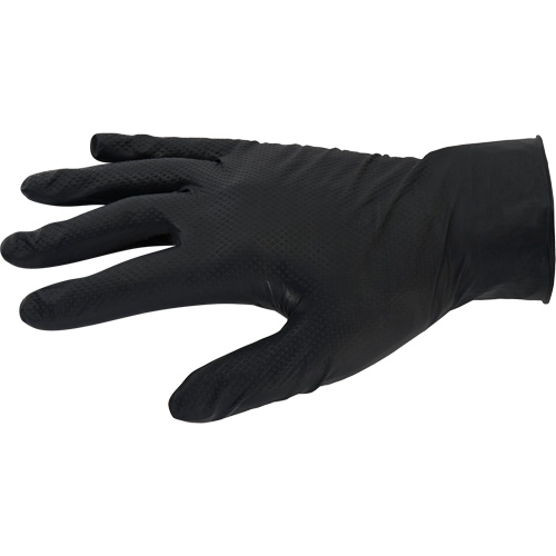 Gants jetables Kraken Grip G10 KleenGuard, Petit, Nitrile, 6 mils, Sans poudre, Noir Action Paper