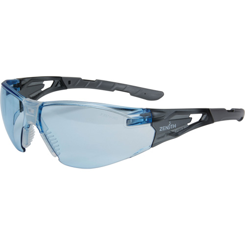 Z2900 Series Safety Glasses, Blue Lens, Anti-Scratch, ANSI Z87+/Meets/Exceeds CSA Z94.3 Action Paper